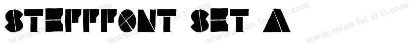 Stefffont Set A字体转换